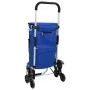 Carro de la compra con ruedas y mango ajustable Azul 40 L von , Fundas para tronas y carros de la compra - Ref: Foro24-420023...