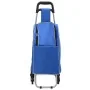 Carrito de Compras con Escalador de Escaleras Azul 38 L von , Fundas para tronas y carros de la compra - Ref: Foro24-42002341...