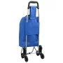 Carrito de Compras con Escalador de Escaleras Azul 38 L von , Fundas para tronas y carros de la compra - Ref: Foro24-42002341...