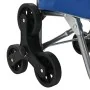 Carrito de Compras con Escalador de Escaleras Azul 38 L von , Fundas para tronas y carros de la compra - Ref: Foro24-42002341...