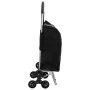 Carro de Compras con Escalador de Escaleras Negro 38 L | Foro24.es | Tu tienda online para hogar, jardín y más Foro24.es