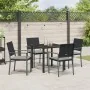 Set de 3 Negro Poliratán PE, Acero con recubrimiento en polvo | Foro24.es | Tu tienda online para hogar, jardín y más Foro24.es