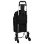 Carro de Compras con Escalador de Escaleras Negro 38 L | Foro24.es | Tu tienda online para hogar, jardín y más Foro24.es