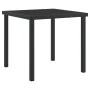 Set de 3 Negro Poliratán PE, Acero con recubrimiento en polvo | Foro24.es | Tu tienda online para hogar, jardín y más Foro24.es