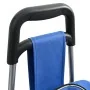 Carrito de Compras con Escalador de Escaleras Azul 38 L von , Fundas para tronas y carros de la compra - Ref: Foro24-42002341...