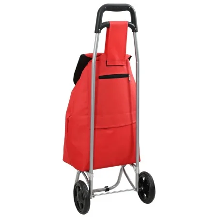 Carro de Compras con Ruedas VidaXL Rojo 35 L | Foro24.es | Tu tienda online para hogar, jardín y más Foro24.es