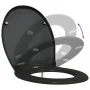 Asiento de inodoro de liberación rápida con cierre suave Duroplast Negro | Foro24.es | Tu tienda online para hogar, jardín y más Foro24.es