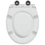 Asiento de Inodoro de Liberación Rápida con Cierre Suave Duroplast Blanco de , Asientos de inodoros y bidés - Ref: Foro24-420...