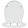 Asiento de Inodoro de Liberación Rápida con Cierre Suave Duroplast Blanco de , Asientos de inodoros y bidés - Ref: Foro24-420...