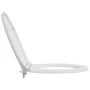 Asiento de Inodoro de Liberación Rápida con Cierre Suave Duroplast Blanco de , Asientos de inodoros y bidés - Ref: Foro24-420...