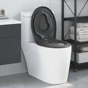 Asiento de inodoro familiar con asiento para