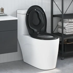 Asiento de inodoro para familia con asiento para niños, liberación rápida de Duroplast von , Toiletten- und Bidetsitze - Ref:...
