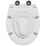 Asiento de inodoro familiar con asiento para niño, liberación rápida Duroplast de , Asientos de inodoros y bidés - Ref: Foro2...