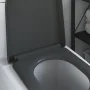 Asiento de inodoro de liberación rápida con cierre suave Duroplast Antracita | Foro24.es | Tu tienda online para hogar, jardín y más Foro24.es