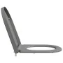 Asiento de Inodoro con Liberación Rápida y Cierre Suave Duroplast Gris de von , Toiletten- und Bidetsitze - Ref: Foro24-42002...