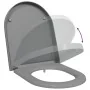 Asiento de Inodoro con Liberación Rápida y Cierre Suave Duroplast Gris de von , Toiletten- und Bidetsitze - Ref: Foro24-42002...