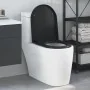 Asiento de Inodoro de Liberación Rápida con Cierre Suave Duroplast Negro de | Foro24.es | Tu tienda online para hogar, jardín y más Foro24.es