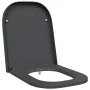 Asiento de inodoro de liberación rápida con cierre suave Duroplast antracita | Foro24.es | Tu tienda online para hogar, jardín y más Foro24.es