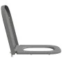 Asiento de inodoro de liberación rápida con cierre suave Duroplast Gris von , Toiletten- und Bidetsitze - Ref: Foro24-4200235...