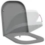 Asiento de inodoro de liberación rápida con cierre suave Duroplast Gris von , Toiletten- und Bidetsitze - Ref: Foro24-4200235...