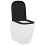 Asiento de inodoro de liberación rápida con cierre suave de duropal negro von , Toiletten- und Bidetsitze - Ref: Foro24-42002...