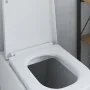 Asiento de inodoro de liberación rápida con cierre suave Duroplast Blanco | Foro24.es | Tu tienda online para hogar, jardín y más Foro24.es