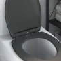 Asiento de Inodoro de Liberación Rápida con Cierre Suave Duroplast Antracita by , Toilet and bidet seats - Ref: Foro24-420023...