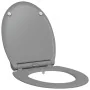 Asiento de inodoro de liberación rápida con cierre suave Duroplast Gris | Foro24.es | Tu tienda online para hogar, jardín y más Foro24.es
