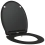 Asiento de Inodoro de Liberación Rápida con Cierre Suave Duroplast Negro | Foro24.es | Tu tienda online para hogar, jardín y más Foro24.es