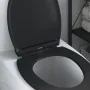 Asiento de Inodoro de Liberación Rápida con Cierre Suave Duroplast Negro | Foro24.es | Tu tienda online para hogar, jardín y más Foro24.es