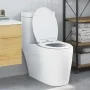 Asiento de Inodoro de Liberación Rápida con Cierre Suave de Duroplast Blanco | Foro24.es | Tu tienda online para hogar, jardín y más Foro24.es