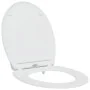 Asiento de Inodoro de Liberación Rápida con Cierre Suave de Duroplast Blanco | Foro24.es | Tu tienda online para hogar, jardín y más Foro24.es