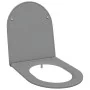 Asiento de inodoro fácil de quitar con cierre suave Duroplast Gris | Foro24.es | Tu tienda online para hogar, jardín y más Foro24.es