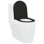 Asiento de Inodoro de Liberación Rápida con Cierre Suave - Duroplast, Negro von , Toiletten- und Bidetsitze - Ref: Foro24-420...