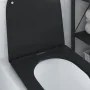 Asiento de Inodoro de Liberación Rápida con Cierre Suave - Duroplast, Negro von , Toiletten- und Bidetsitze - Ref: Foro24-420...