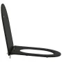 Asiento de Inodoro de Liberación Rápida con Cierre Suave - Duroplast, Negro von , Toiletten- und Bidetsitze - Ref: Foro24-420...