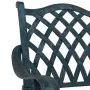 Sillas de jardín 2 piezas Verde de aluminio de , Sillas de jardín - Ref: Foro24-42002377, Precio: 210,32 €, Descuento: -5%%