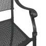 Sillas de Jardín 2 pcs Negras de Aluminio de , Sillas de jardín - Ref: Foro24-42002379, Precio: 225,36 €, Descuento: -5%%