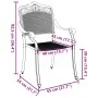 Sillas de jardín 2 pcs Verde de aluminio | Foro24.es | Tu tienda online para hogar, jardín y más Foro24.es