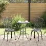 Set de Bistro de Jardín de 3 Piezas en Aluminio Fundido Negro von , Gartensets - Ref: Foro24-42002383, Preis: 208,35 €, Rabat...