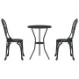 Set de Bistro de Jardín de 3 Piezas en Aluminio Fundido Negro von , Gartensets - Ref: Foro24-42002383, Preis: 208,35 €, Rabat...