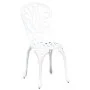 Conjunto de Bistro de Jardín de 3 Piezas de Aluminio Fundido Blanco von , Gartensets - Ref: Foro24-42002384, Preis: 165,96 €,...