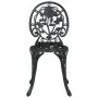 Conjunto de Bistro de Jardín de 3 Piezas Negro de Aluminio Fundido by , Garden sets - Ref: Foro24-42002387, Price: 203,43 €, ...