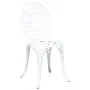 Conjunto de Bistro de Jardín de 3 Piezas Blanco de Aluminio Fundido by , Garden sets - Ref: Foro24-42002388, Price: 203,24 €,...
