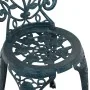 Conjunto de Bistro de Jardín de 3 Piezas Verde de Aluminio Fundido by , Garden sets - Ref: Foro24-42002389, Price: 203,43 €, ...