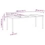 Juego de Comedor de Jardín de 9 Piezas Negro Textilene y Acero by , Garden chairs - Ref: Foro24-3379344, Price: 369,34 €, Dis...
