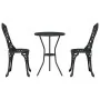 Set de Bistro de Jardín de 3 Piezas en Negro de Aluminio Fundido | Foro24.es | Tu tienda online para hogar, jardín y más Foro24.es