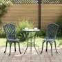 Conjunto de bistro de jardín de 3 piezas Verde de aluminio fundido by , Garden sets - Ref: Foro24-42002393, Price: 203,45 €, ...