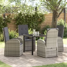 Conjunto de Comedor de Jardín de 5 Piezas con