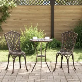 Sillas de Jardín 2 pcs Bronce de Aluminio Fundido von , Gartenstühle - Ref: Foro24-42002394, Preis: 124,62 €, Rabatt: -5%%